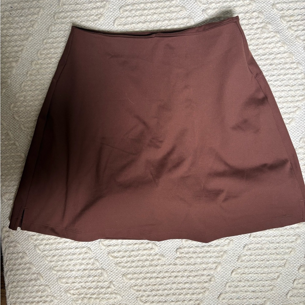 Girlfriend Collective Skort in Earth